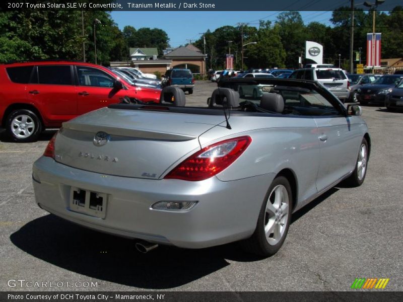 Titanium Metallic / Dark Stone 2007 Toyota Solara SLE V6 Convertible