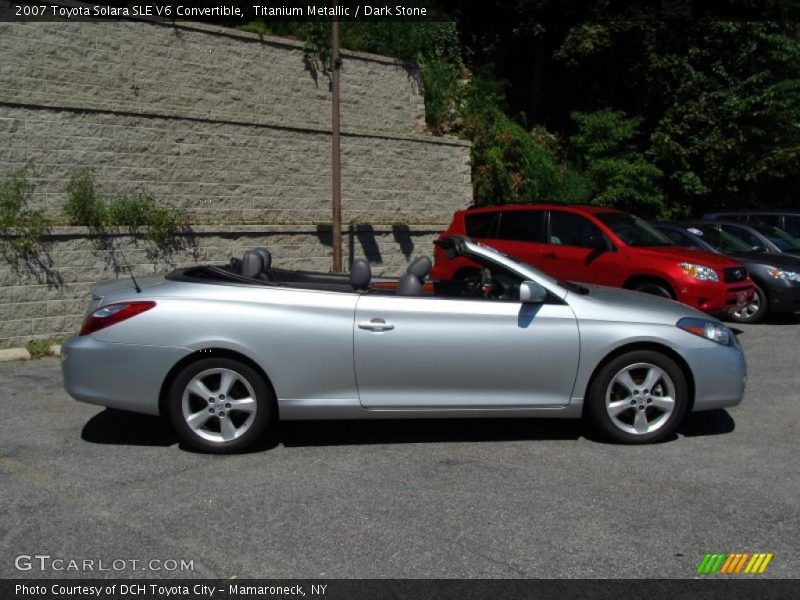Titanium Metallic / Dark Stone 2007 Toyota Solara SLE V6 Convertible