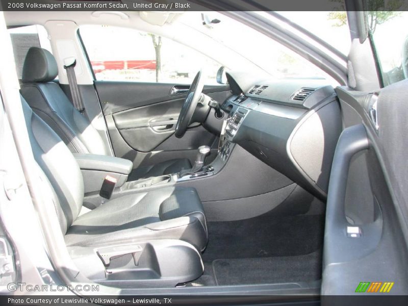 United Gray / Black 2008 Volkswagen Passat Komfort Sedan