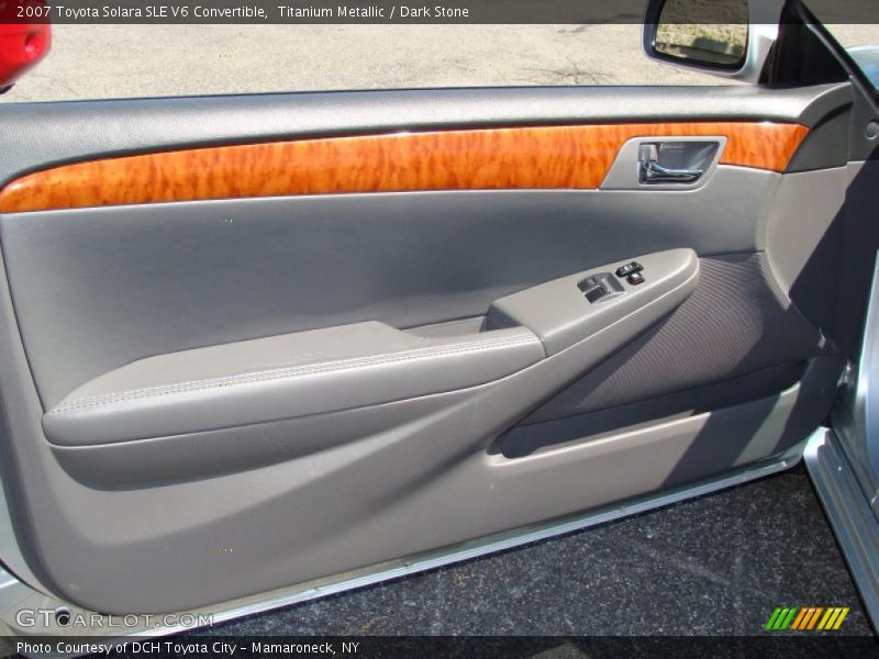 Titanium Metallic / Dark Stone 2007 Toyota Solara SLE V6 Convertible