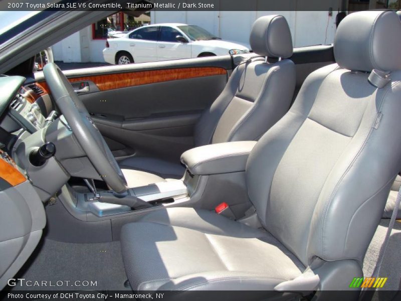 Titanium Metallic / Dark Stone 2007 Toyota Solara SLE V6 Convertible
