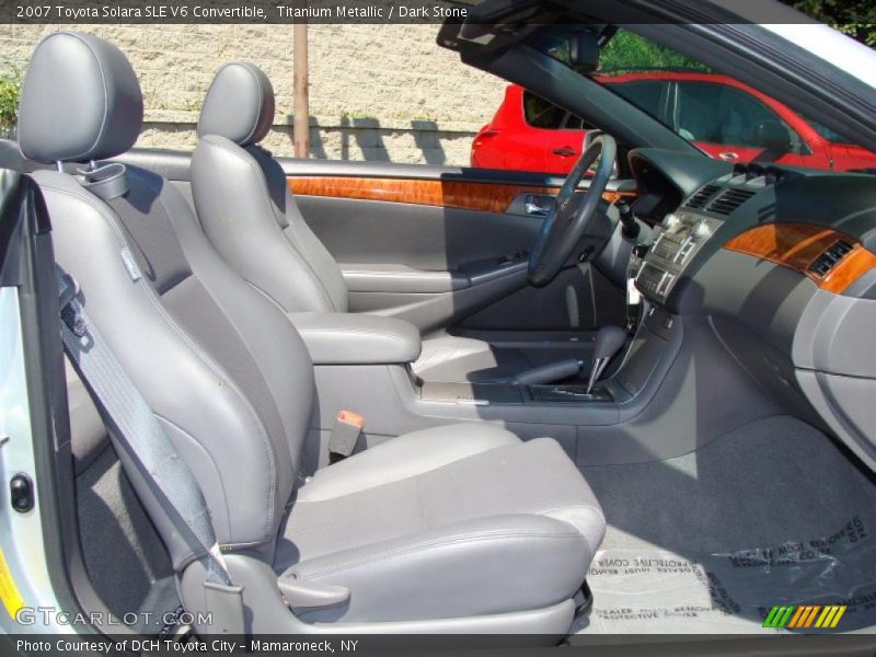 Titanium Metallic / Dark Stone 2007 Toyota Solara SLE V6 Convertible