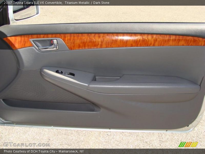 Titanium Metallic / Dark Stone 2007 Toyota Solara SLE V6 Convertible