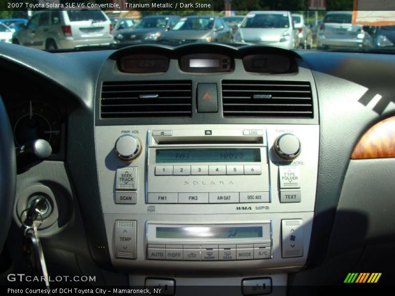 Titanium Metallic / Dark Stone 2007 Toyota Solara SLE V6 Convertible