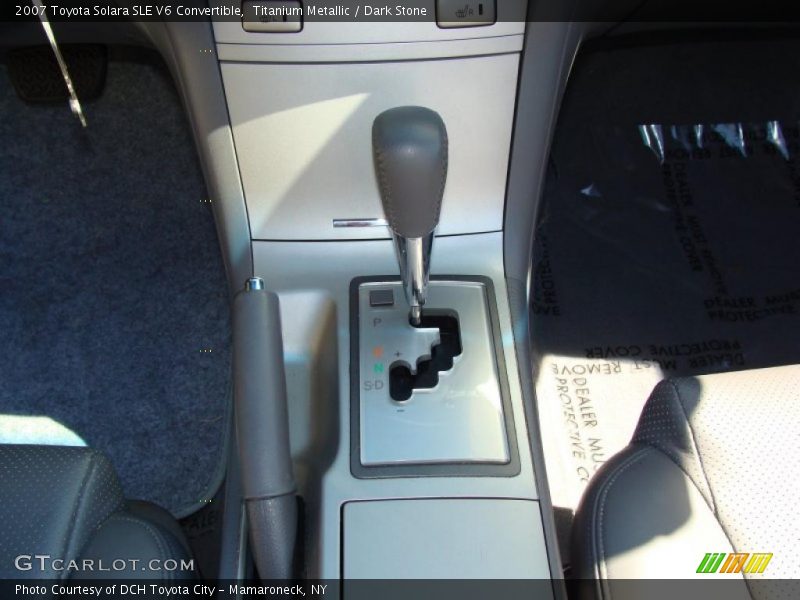 Titanium Metallic / Dark Stone 2007 Toyota Solara SLE V6 Convertible