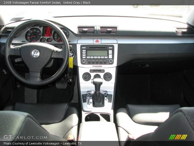 United Gray / Black 2008 Volkswagen Passat Komfort Sedan
