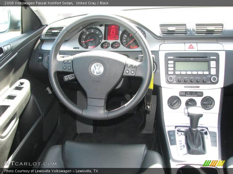 United Gray / Black 2008 Volkswagen Passat Komfort Sedan