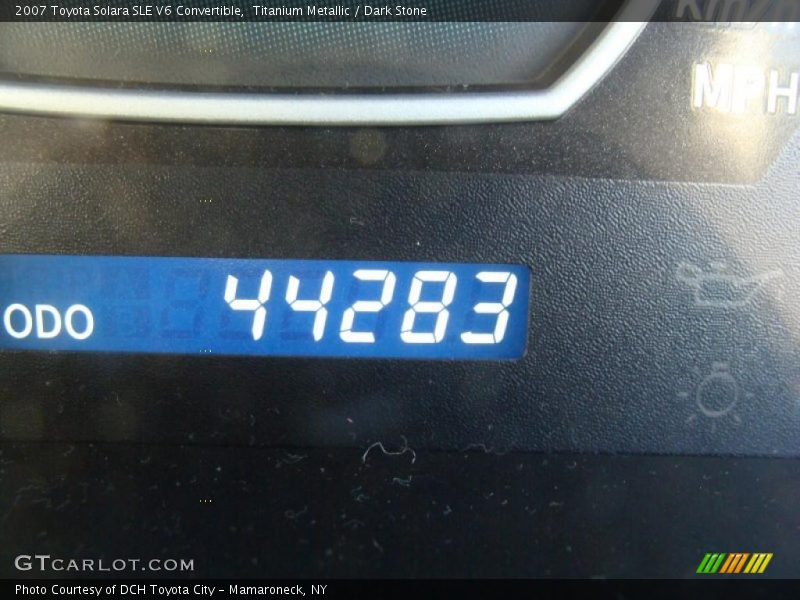 Titanium Metallic / Dark Stone 2007 Toyota Solara SLE V6 Convertible