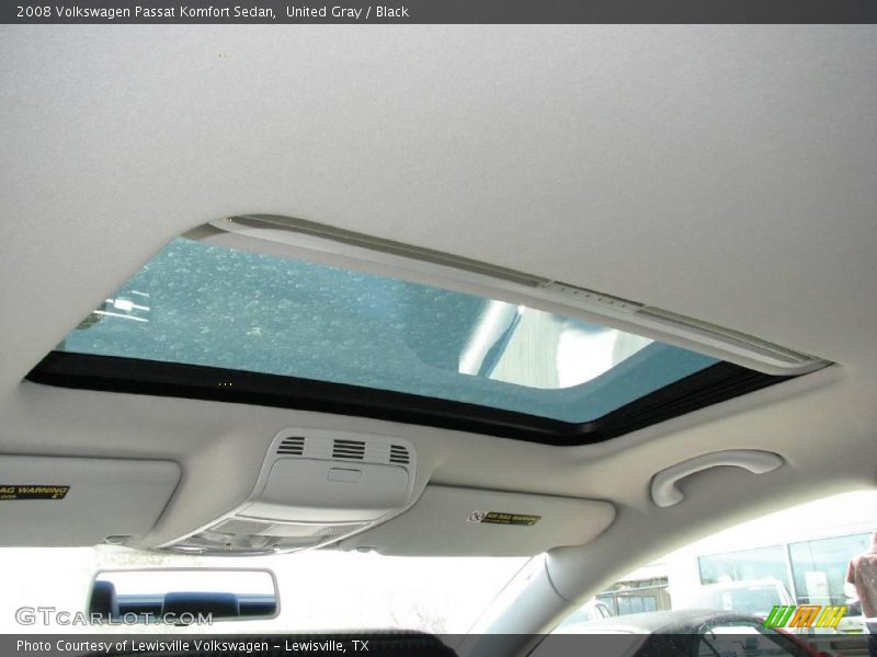 United Gray / Black 2008 Volkswagen Passat Komfort Sedan