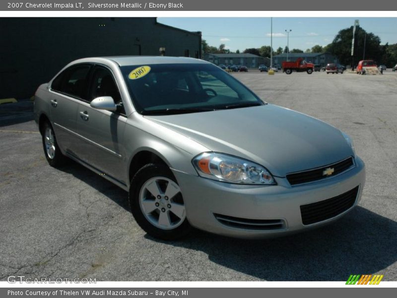 Silverstone Metallic / Ebony Black 2007 Chevrolet Impala LT