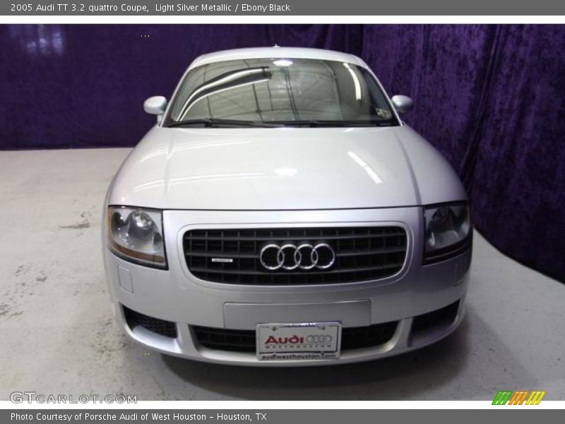 Light Silver Metallic / Ebony Black 2005 Audi TT 3.2 quattro Coupe