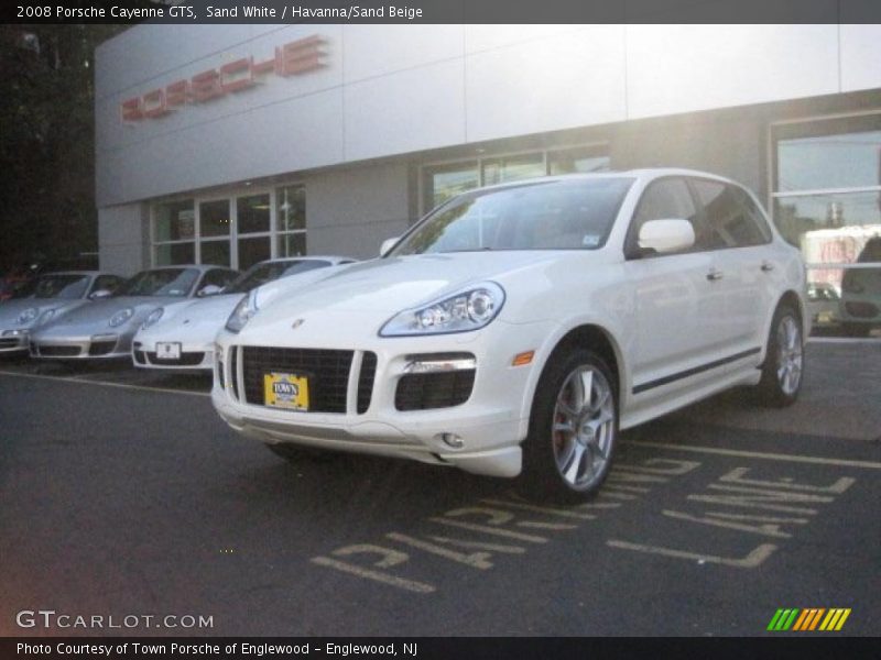 Sand White / Havanna/Sand Beige 2008 Porsche Cayenne GTS