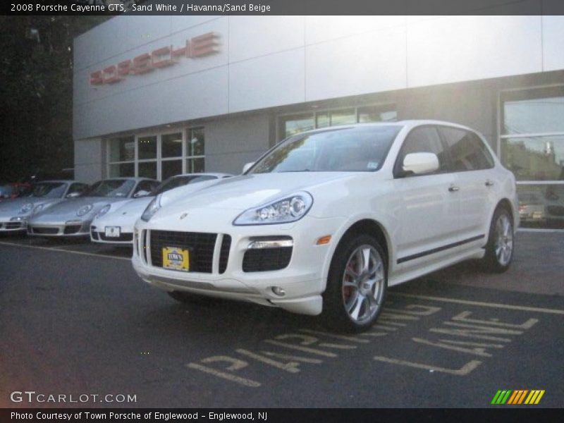 Sand White / Havanna/Sand Beige 2008 Porsche Cayenne GTS