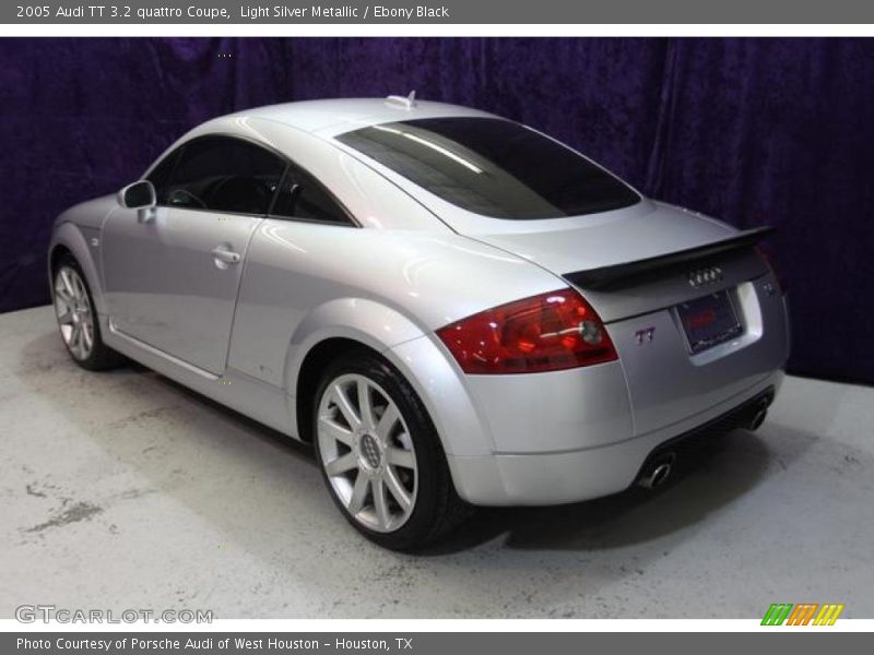 Light Silver Metallic / Ebony Black 2005 Audi TT 3.2 quattro Coupe