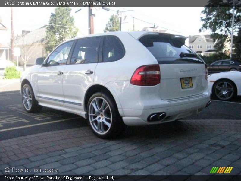 Sand White / Havanna/Sand Beige 2008 Porsche Cayenne GTS