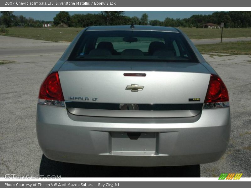 Silverstone Metallic / Ebony Black 2007 Chevrolet Impala LT