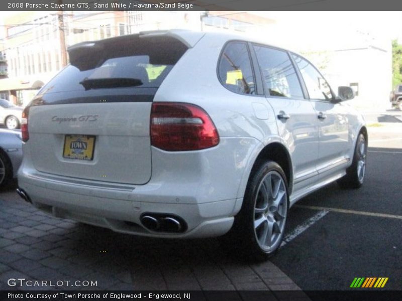 Sand White / Havanna/Sand Beige 2008 Porsche Cayenne GTS