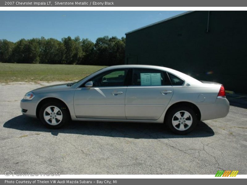 Silverstone Metallic / Ebony Black 2007 Chevrolet Impala LT