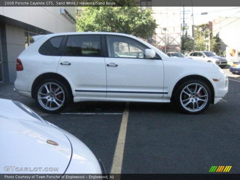 Sand White / Havanna/Sand Beige 2008 Porsche Cayenne GTS