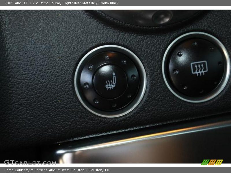 Light Silver Metallic / Ebony Black 2005 Audi TT 3.2 quattro Coupe