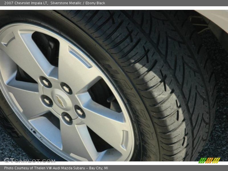 Silverstone Metallic / Ebony Black 2007 Chevrolet Impala LT
