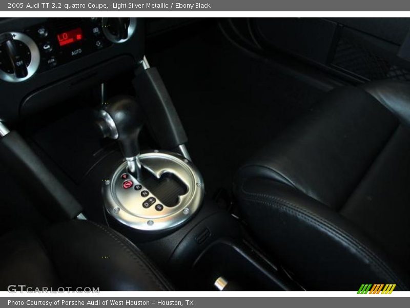 Light Silver Metallic / Ebony Black 2005 Audi TT 3.2 quattro Coupe