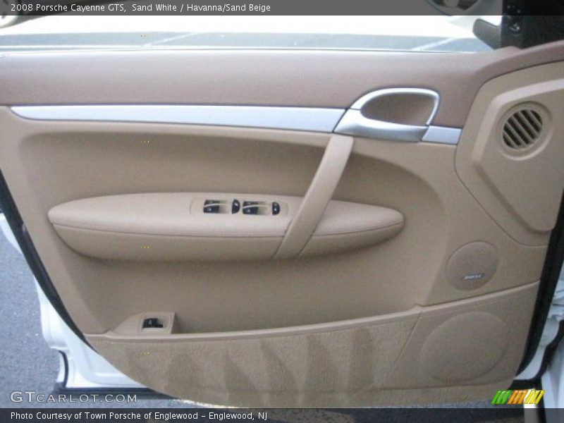 Sand White / Havanna/Sand Beige 2008 Porsche Cayenne GTS