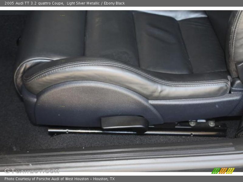 Light Silver Metallic / Ebony Black 2005 Audi TT 3.2 quattro Coupe