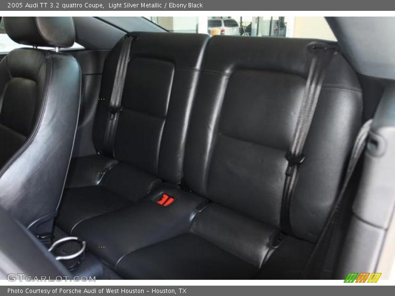 Light Silver Metallic / Ebony Black 2005 Audi TT 3.2 quattro Coupe