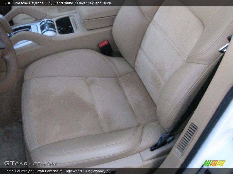 Sand White / Havanna/Sand Beige 2008 Porsche Cayenne GTS