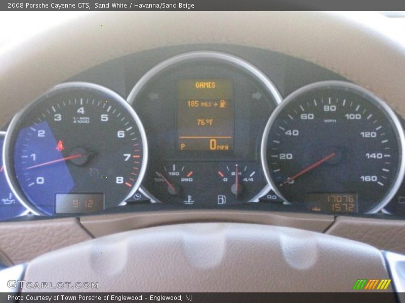 Sand White / Havanna/Sand Beige 2008 Porsche Cayenne GTS