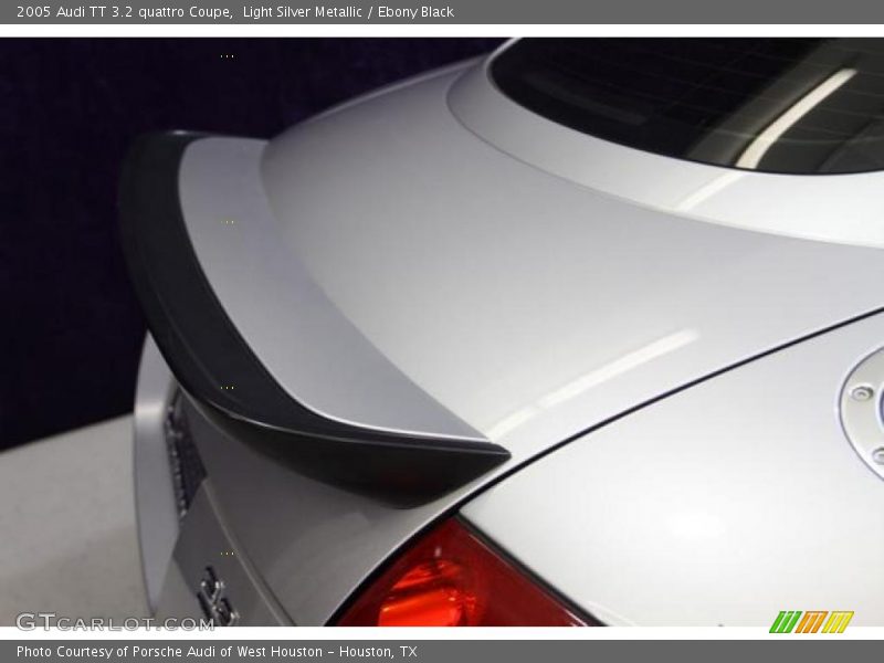 Light Silver Metallic / Ebony Black 2005 Audi TT 3.2 quattro Coupe