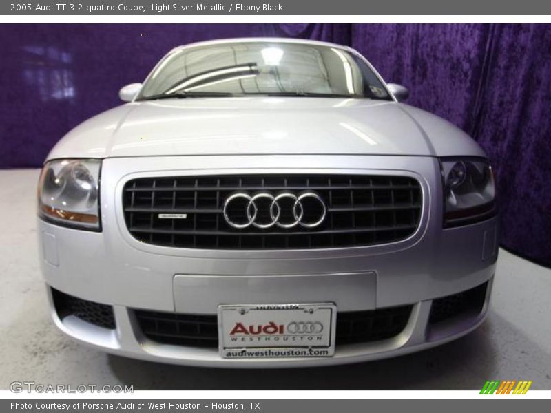Light Silver Metallic / Ebony Black 2005 Audi TT 3.2 quattro Coupe