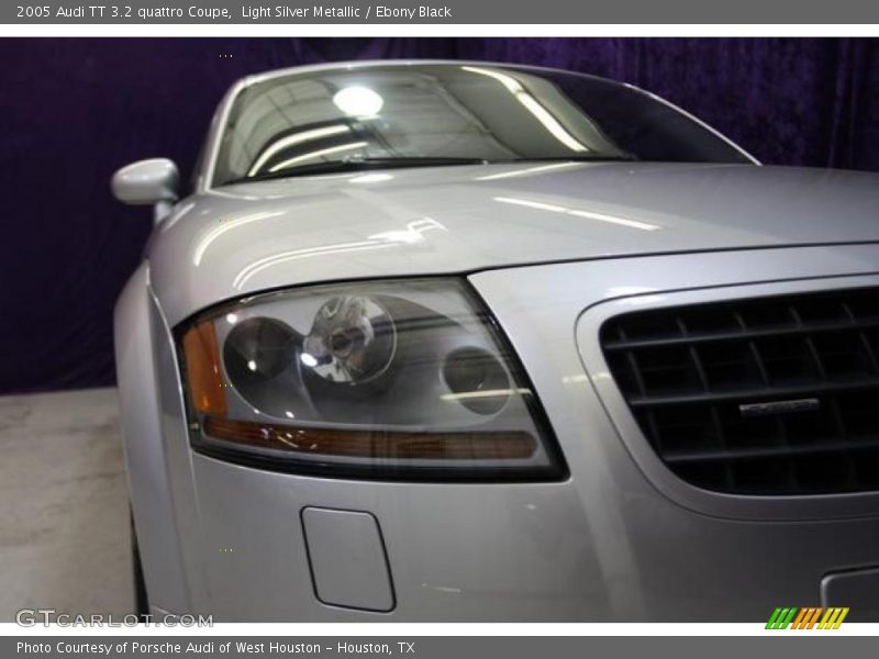 Light Silver Metallic / Ebony Black 2005 Audi TT 3.2 quattro Coupe
