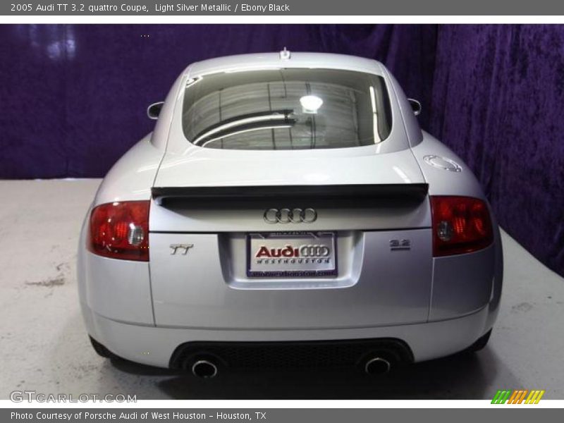 Light Silver Metallic / Ebony Black 2005 Audi TT 3.2 quattro Coupe