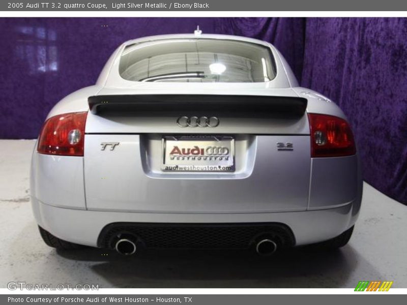 Light Silver Metallic / Ebony Black 2005 Audi TT 3.2 quattro Coupe