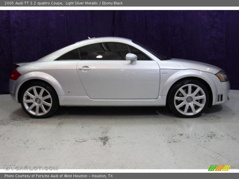 Light Silver Metallic / Ebony Black 2005 Audi TT 3.2 quattro Coupe