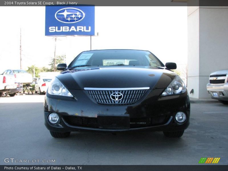Black / Ivory 2004 Toyota Solara SE Coupe