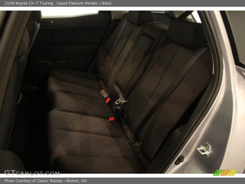 Liquid Platinum Metallic / Black 2008 Mazda CX-7 Touring