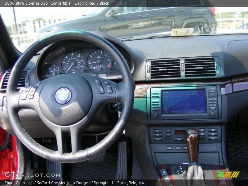 Electric Red / Black 2006 BMW 3 Series 325i Convertible