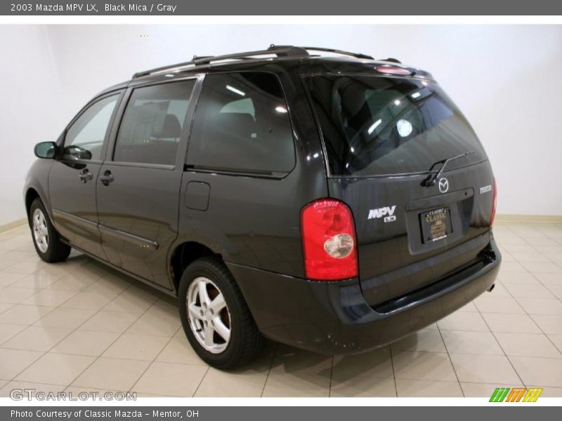 Black Mica / Gray 2003 Mazda MPV LX
