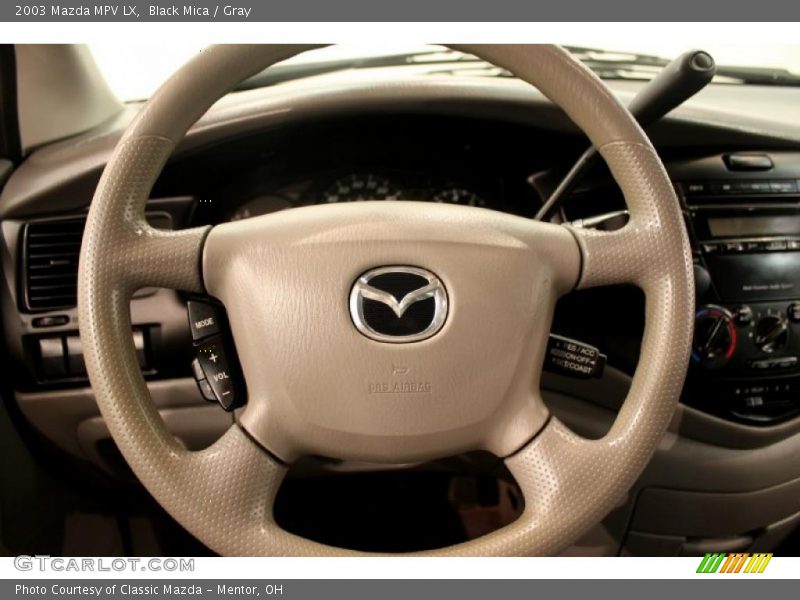 Black Mica / Gray 2003 Mazda MPV LX