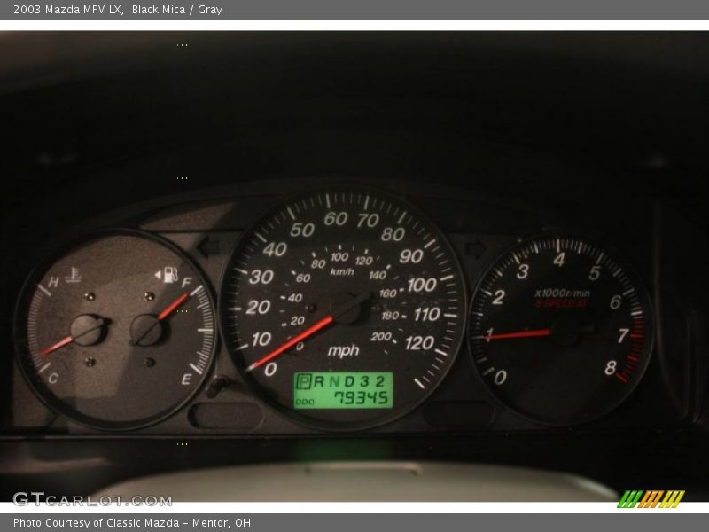 Black Mica / Gray 2003 Mazda MPV LX