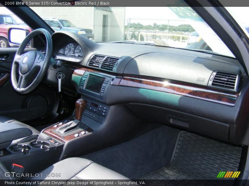 Electric Red / Black 2006 BMW 3 Series 325i Convertible