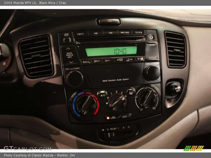 Black Mica / Gray 2003 Mazda MPV LX