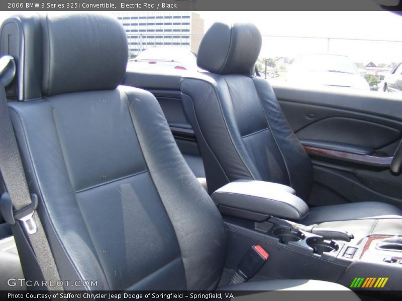 Electric Red / Black 2006 BMW 3 Series 325i Convertible