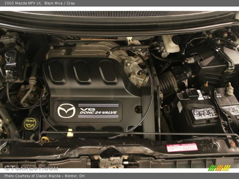 Black Mica / Gray 2003 Mazda MPV LX
