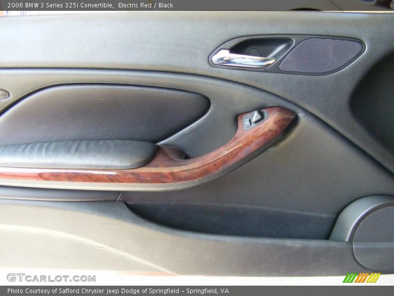 Electric Red / Black 2006 BMW 3 Series 325i Convertible