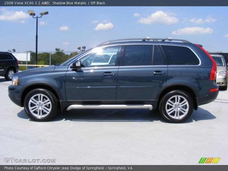 Shadow Blue Metallic / Off Black 2008 Volvo XC90 3.2 AWD