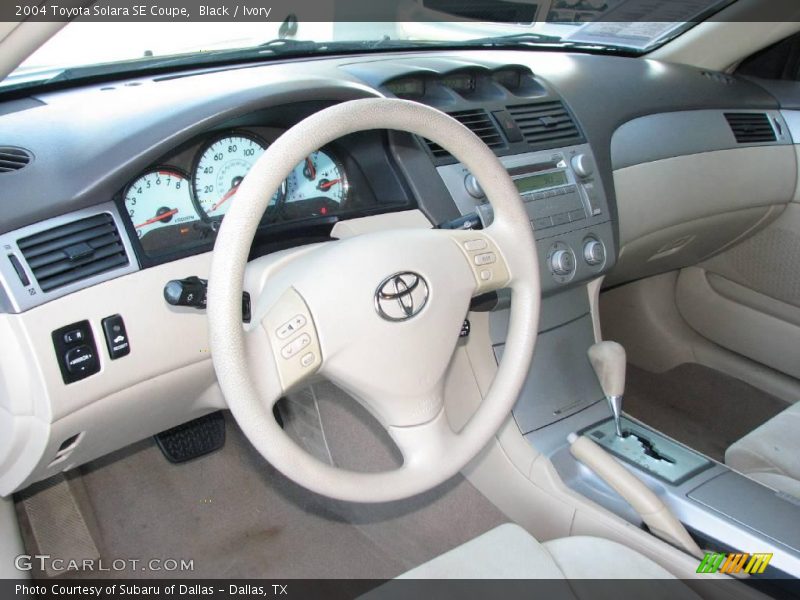 Black / Ivory 2004 Toyota Solara SE Coupe